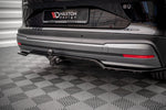 Maxton Parts - Diffusor Heckansatz passend für Skoda Enyaq iV Carbon Look