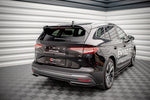Maxton Parts - Diffusor Heckansatz passend für Skoda Enyaq iV schwarz Hochglanz
