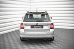 Maxton Parts - Diffusor Heckansatz passend für Skoda Fabia Combi Mk3 schwarz Hochglanz