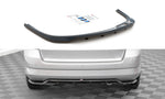 Maxton Parts - Diffusor Heckansatz passend für Skoda Fabia Combi Mk3 schwarz Hochglanz