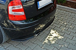 Maxton Parts - Diffusor Heckansatz passend für Skoda Fabia RS Mk1 schwarz Hochglanz