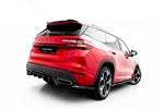 Maxton Parts - Diffusor Heckansatz passend für Skoda Kodiaq RS Mk2 schwarz Hochglanz