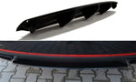 Maxton Parts - Diffusor Heckansatz passend für Skoda Octavia III RS schwarz Hochglanz