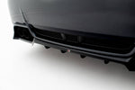 Maxton Parts - Diffusor Heckansatz passend für Subaru Impreza WRX STI Mk3 FL schwarz Hochglanz