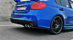 Maxton Parts - Diffusor Heckansatz passend für Subaru WRX STI schwarz matt