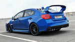 Maxton Parts - Diffusor Heckansatz passend für Subaru WRX STI schwarz matt