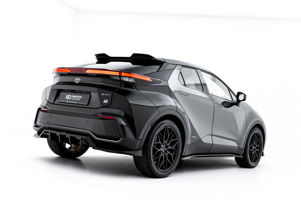 Maxton Parts - Diffusor Heckansatz passend für Toyota C-HR Mk2 schwarz Hochglanz