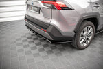 Maxton Parts - Diffusor Heckansatz passend für Toyota RAV4 Mk5 schwarz Hochglanz