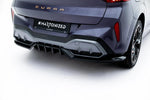 Maxton Parts - Diffusor Heckansatz passend für V.4 Cupra Terramar Mk1 (mit AHK) schwarz Hochglanz