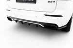 Maxton Parts - Diffusor Heckansatz passend für Volvo XC60 Mk2 R-Design schwarz Hochglanz