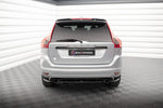 Maxton Parts - Diffusor Heckansatz passend für Volvo XC60 R-Design Mk1 FL schwarz Hochglanz