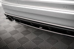 Maxton Parts - Diffusor Heckansatz passend für Volvo XC60 R-Design Mk1 FL schwarz Hochglanz
