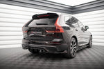 Maxton Parts - Diffusor Heckansatz passend für Volvo XC60 R-Design Mk2 FL schwarz Hochglanz