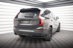 Maxton Parts - Diffusor Heckansatz passend für Volvo XC90 R-Design Mk2 FL schwarz Hochglanz