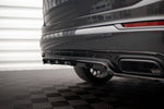 Maxton Parts - Diffusor Heckansatz passend für Volvo XC90 R-Design Mk2 FL schwarz Hochglanz