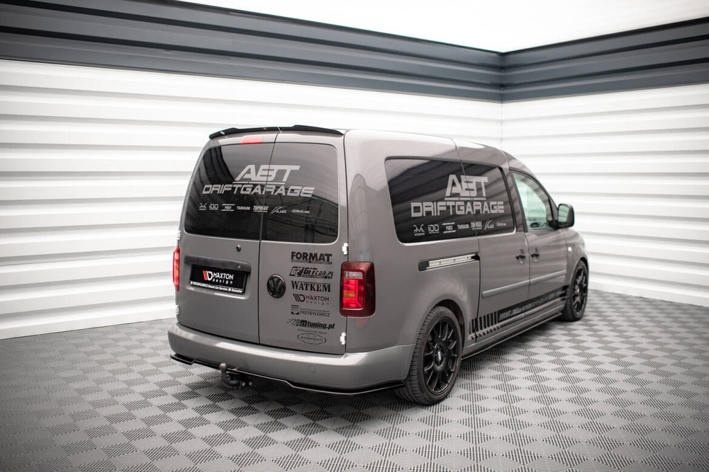 Maxton Parts - Diffusor Heckansatz passend für VW Caddy Mk3 FL schwarz matt