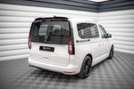Maxton Parts - Diffusor Heckansatz passend für VW Caddy Mk5 / Ford Transit Connect Mk3 schwarz Hochglanz