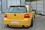 Maxton Parts - Diffusor Heckansatz passend für VW Golf 4 R32 schwarz Hochglanz