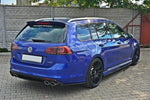 Maxton Parts - Diffusor Heckansatz passend für VW Golf 7 R VARIANT Carbon Look