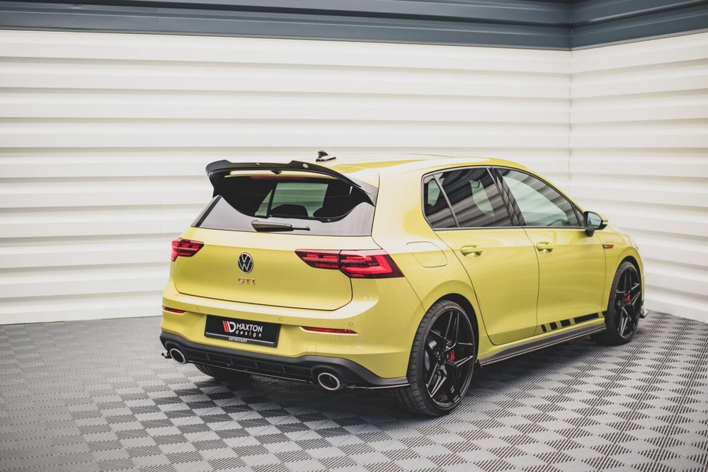 Maxton Parts - Diffusor Heckansatz passend für VW Golf 8 GTI Clubsport schwarz matt