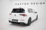 Maxton Parts - Diffusor Heckansatz passend für VW Golf GTI Mk8 schwarz Hochglanz