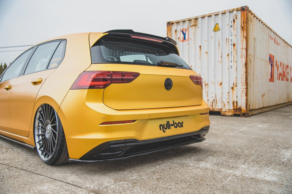 Maxton Parts - Diffusor Heckansatz passend für VW Golf Mk8 schwarz Hochglanz