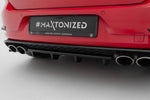 Maxton Parts - Diffusor Heckansatz passend für VW Golf R Hatchback Mk7 FL schwarz Hochglanz