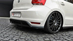 Maxton Parts - Diffusor Heckansatz passend für VW Polo GTI Mk5 FL schwarz Hochglanz (VW-PO-5F-GTI-RSD1-G)