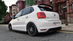 Maxton Parts - Diffusor Heckansatz passend für VW Polo GTI Mk5 FL schwarz Hochglanz (VW-PO-5F-GTI-RSD1+RD1-G)