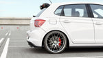 Maxton Parts - Diffusor Heckansatz passend für VW Polo GTI / R-line Mk6 schwarz Hochglanz