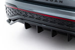 Maxton Parts - Diffusor Heckansatz passend für VW Tiguan R-Line Mk3 schwarz Hochglanz