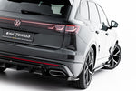 Maxton Parts - Diffusor Heckansatz passend für VW Touareg R-Line Mk3 FL schwarz Hochglanz