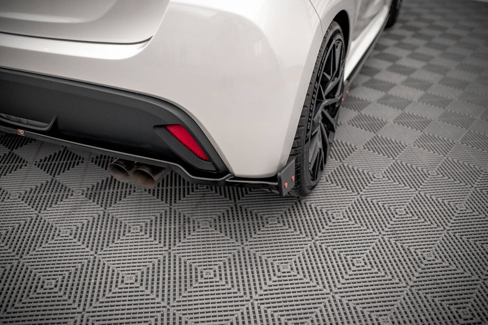 Maxton Parts - Diffusor Heckansatz V.1 + Flaps passend für Toyota Yaris Mk4