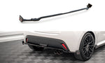 Maxton Parts - Diffusor Heckansatz V.1 + Flaps passend für Toyota Yaris Mk4