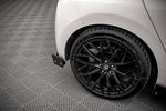Maxton Parts - Diffusor Heckansatz V.1 + Flaps passend für Toyota Yaris Mk4