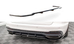 Maxton Parts - Diffusor Heckansatz V.1 passend für Audi A4 S-Line B9 FL schwarz Hochglanz