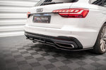 Maxton Parts - Diffusor Heckansatz V.1 passend für Audi A4 S-Line B9 FL schwarz Hochglanz