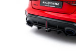 Maxton Parts - Diffusor Heckansatz V.1 passend für Audi RS3 Limousine 8Y FL schwarz Hochglanz