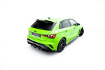 Maxton Parts - Diffusor Heckansatz V.1 passend für Audi RS3 Sportback 8Y FL schwarz Hochglanz