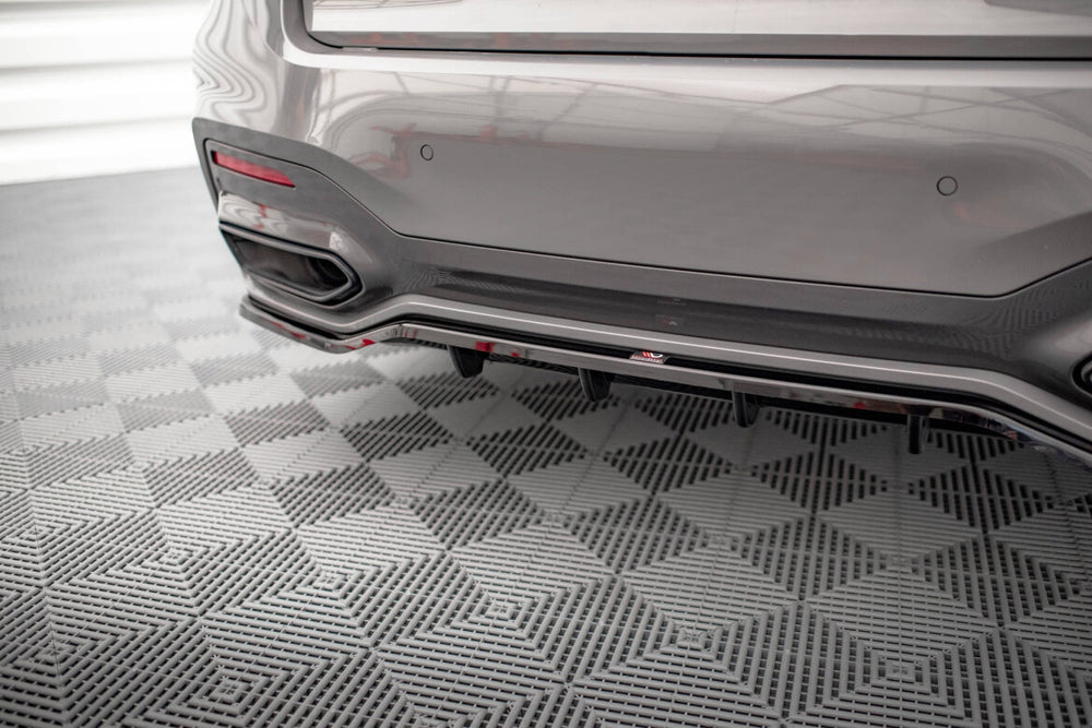 Maxton Parts - Diffusor Heckansatz V.1 passend für BMW 7 M-Paket G11 / G12 FL schwarz Hochglanz