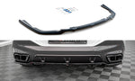 Maxton Parts - Diffusor Heckansatz V.1 passend für BMW X6 M-Paket G06 schwarz Hochglanz
