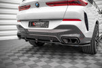 Maxton Parts - Diffusor Heckansatz V.1 passend für BMW X6 M-Paket G06 schwarz Hochglanz