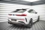 Maxton Parts - Diffusor Heckansatz V.1 passend für BMW X6 M-Paket G06 schwarz Hochglanz
