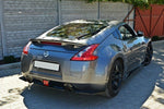 Maxton Parts - Diffusor Heckansatz V.1 passend für Nissan 370Z schwarz Hochglanz