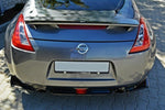 Maxton Parts - Diffusor Heckansatz V.1 passend für Nissan 370Z schwarz Hochglanz
