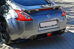 Maxton Parts - Diffusor Heckansatz V.1 passend für Nissan 370Z schwarz Hochglanz