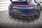 Maxton Parts - Diffusor Heckansatz V.1 passend für Porsche 911 Carrera Aero / Carrera GTS 992 schwarz Hochglanz