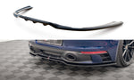 Maxton Parts - Diffusor Heckansatz V.1 passend für Porsche 911 Carrera Aero / Carrera GTS 992 schwarz Hochglanz