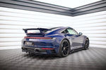 Maxton Parts - Diffusor Heckansatz V.1 passend für Porsche 911 Carrera Aero / Carrera GTS 992 schwarz Hochglanz