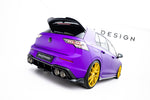 Maxton Parts - Diffusor Heckansatz V.1 passend für VW Golf R Hatchback Mk8 / Mk8 FL schwarz Hochglanz